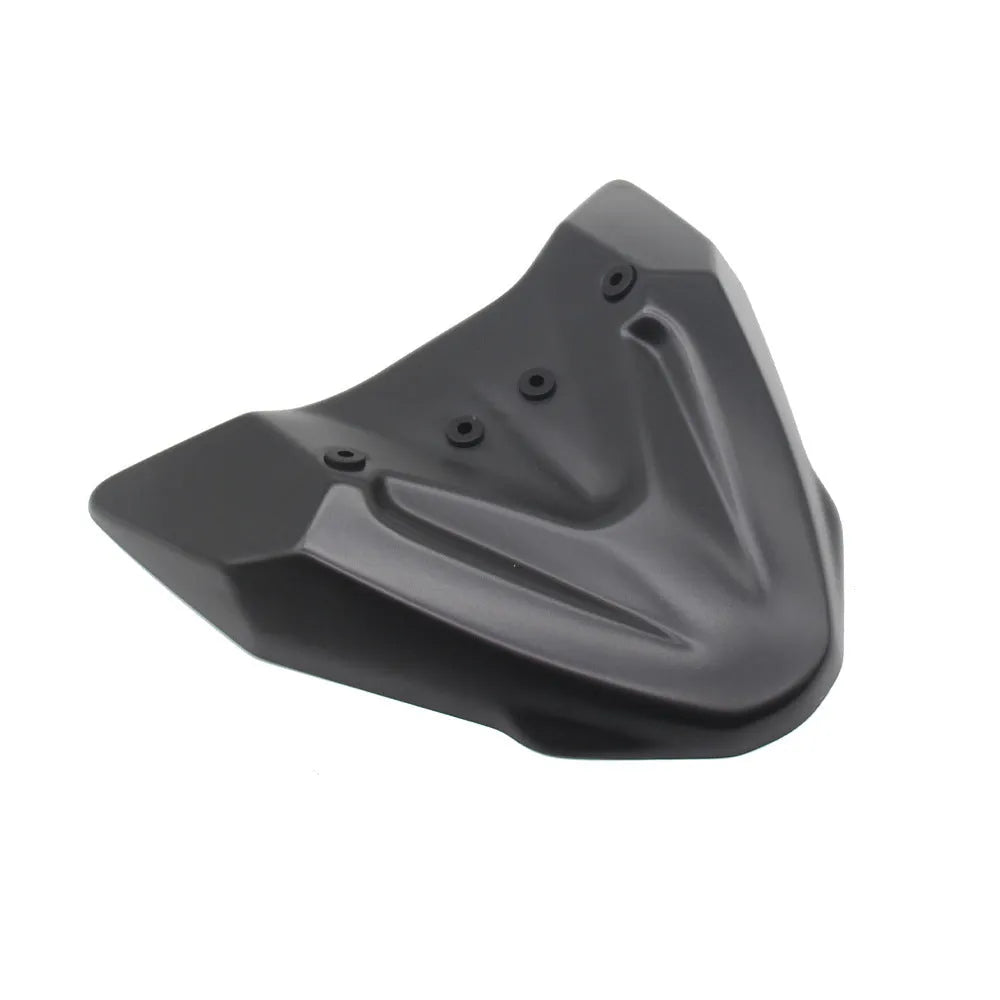 Black ABS plastic fixed wind front wing for KTM 390 and 790 Adventure ADV motorcycles