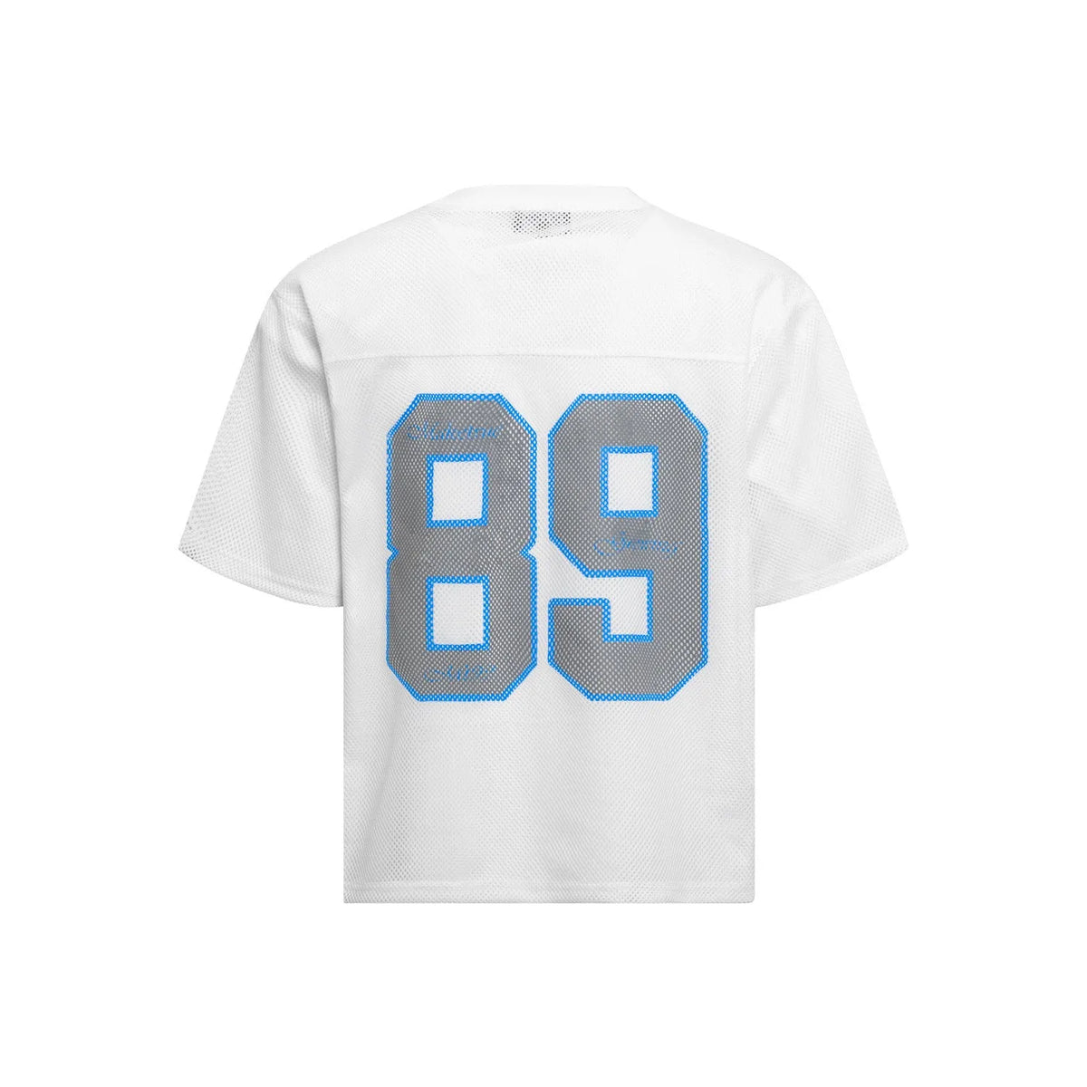 Men's loose-fitting casual t-shirt with alphanumeric print design in black or white colour