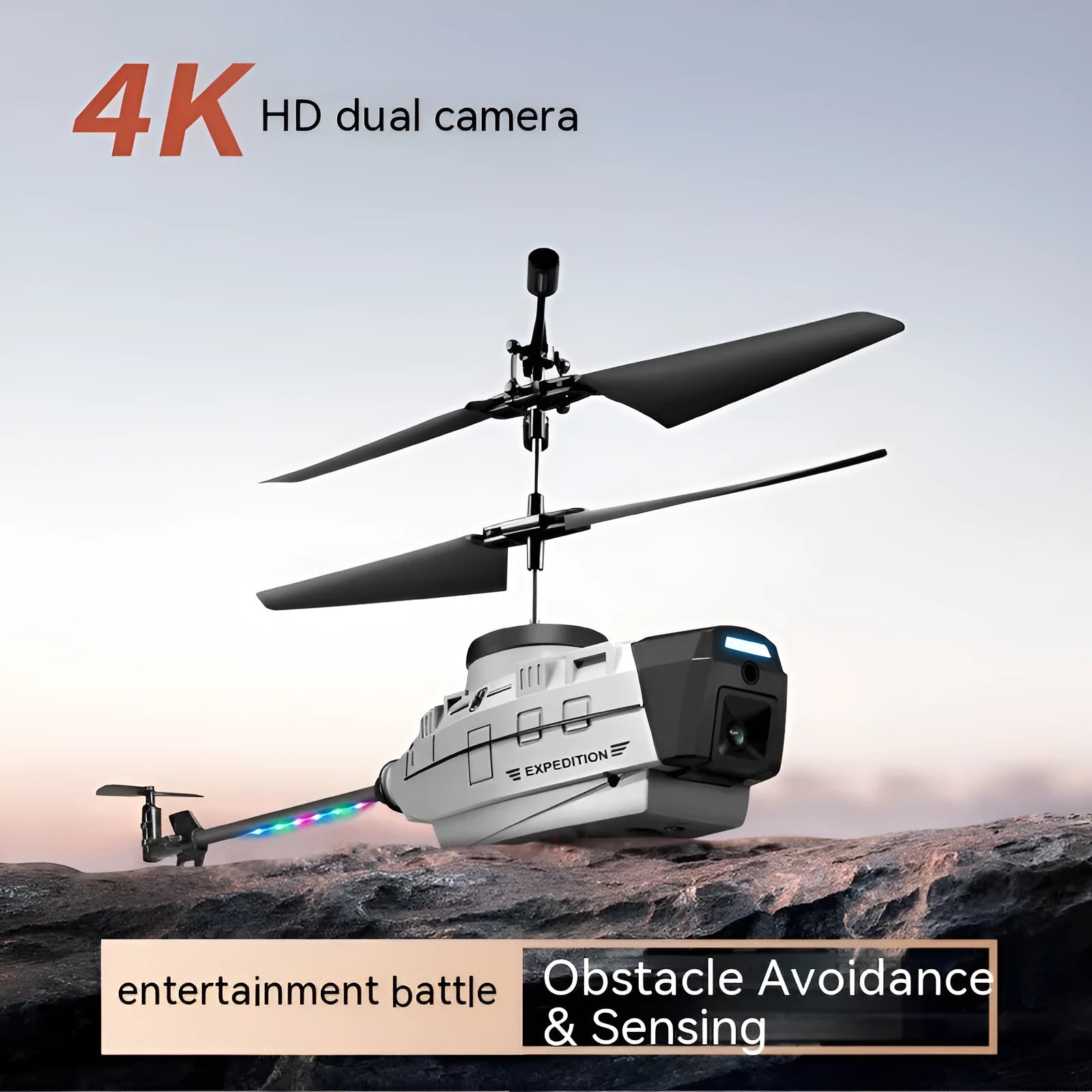 Heifeng reconnaissance UAV helicopter drone with obstacle avoidance technology