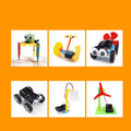 DIY plastic puzzle assembling building blocks set for children, a science experiment teaching aid.