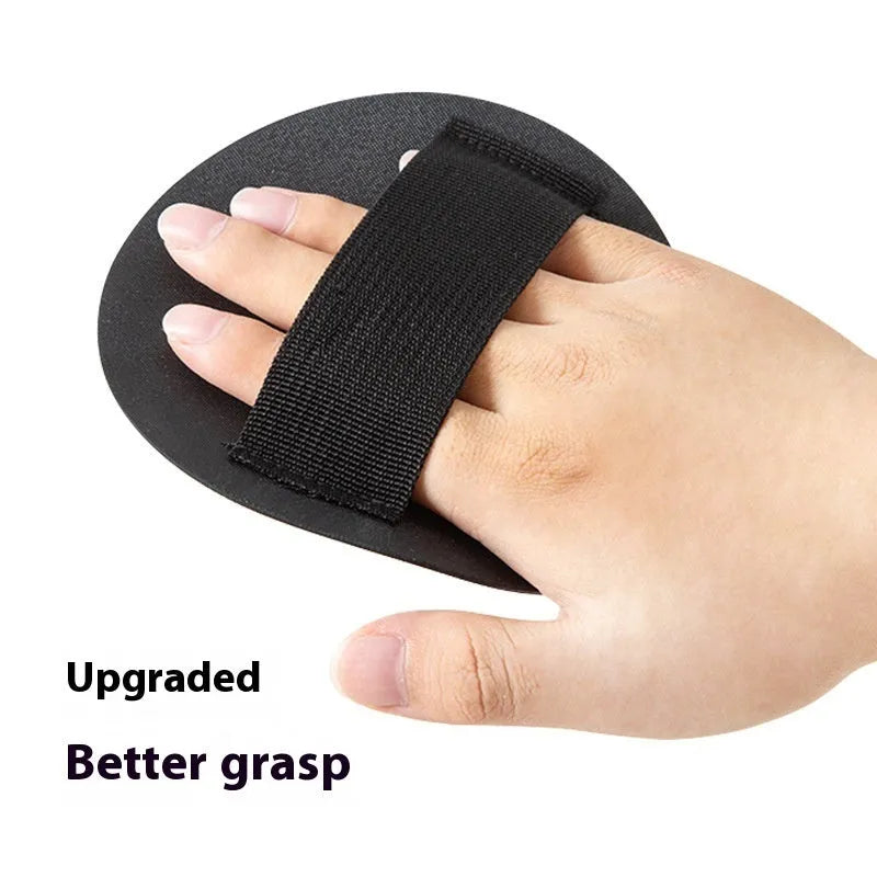 Rubber bath gadget finger style for women with round cake design in lace or strap variations