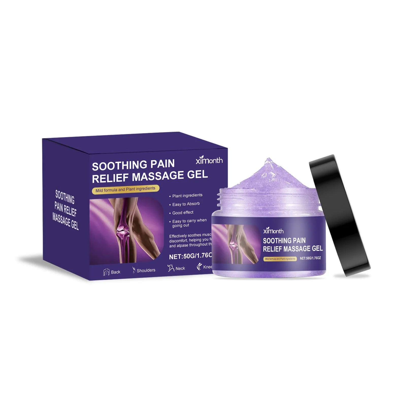 50g tube of body joint care gel for topical application