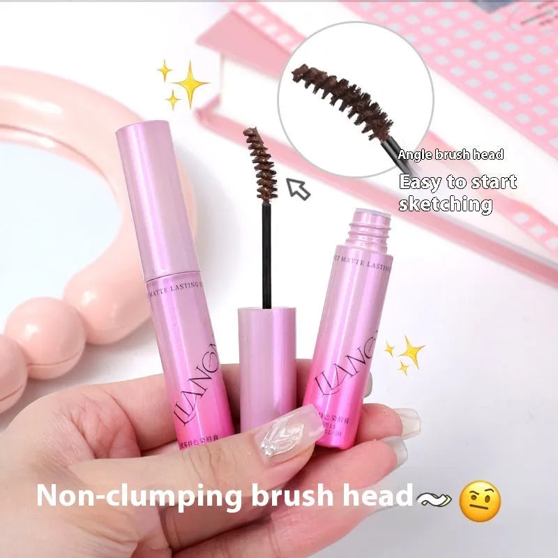 Velvet matte eyebrow cream pot in four neutral shades with 4.5g net content