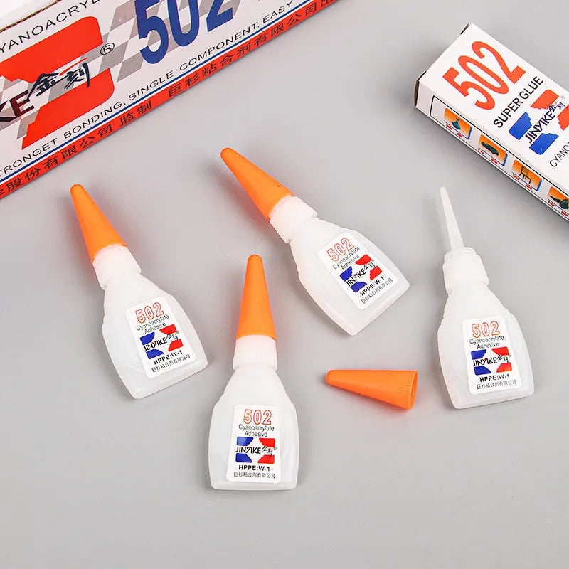 Instant strong adhesive tube for shoe repairs in 3g or 8g size options