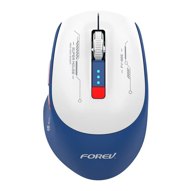 Bluetooth dual-mode wireless mouse for laptop, 109x70x42mm, available in Star Black, Blue Sky, and Milk Brown