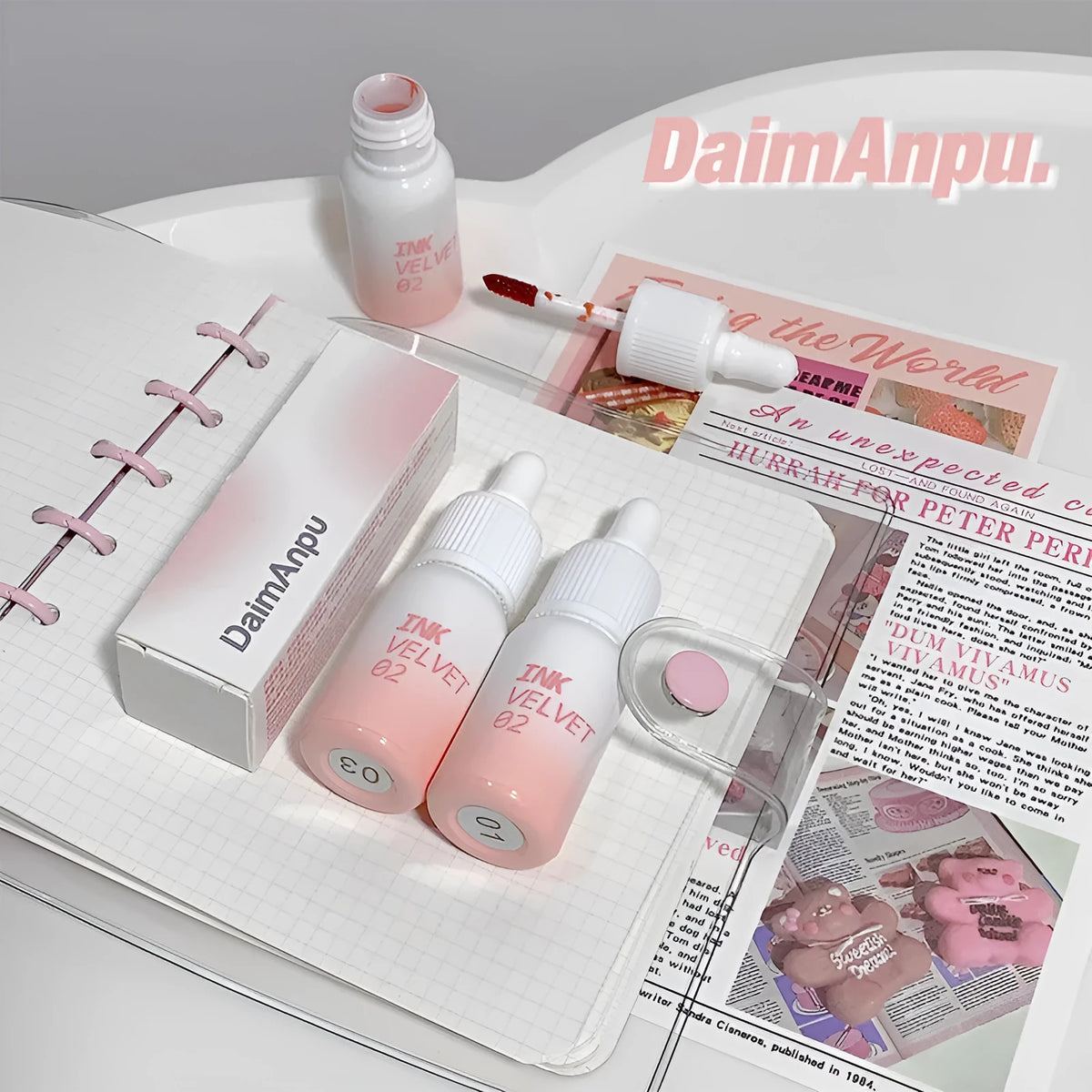 Mirror Lip Lacquer moisturising lip gloss in Milk Huhoo series with 3.5g net content