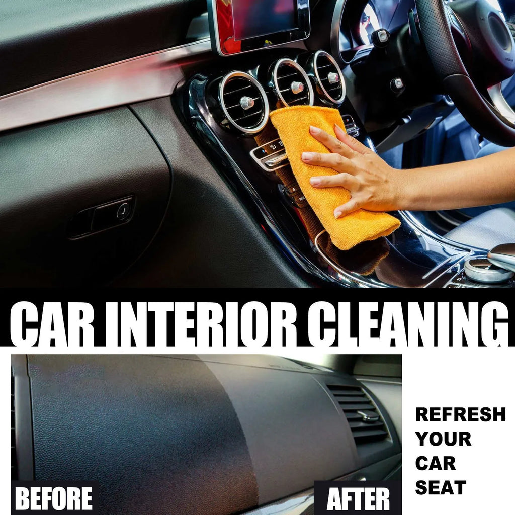 120ml car interior cleaner bottle for leather and plastic dashboard maintenance