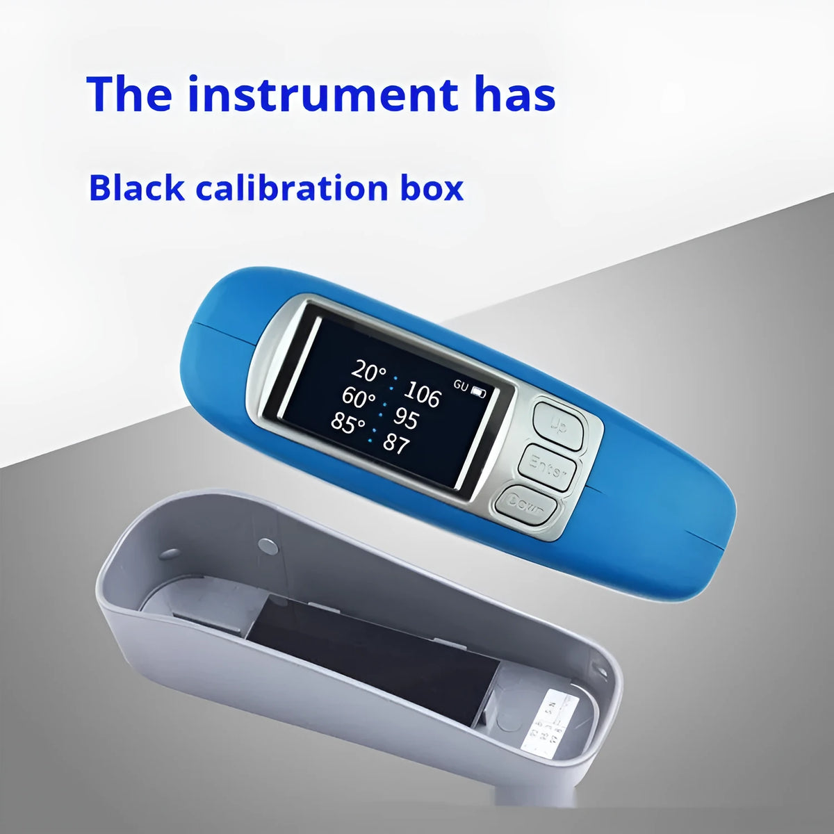Ceramic brightness stone portable glossiness tester showing three model options CS300 CS300S CS380