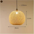 Pastoral style zen tea room chandelier ceiling light fixture