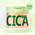 Centella Asiatica cleansing and skincare pads 100pcs borderless toner pads for facial cleansing and toning