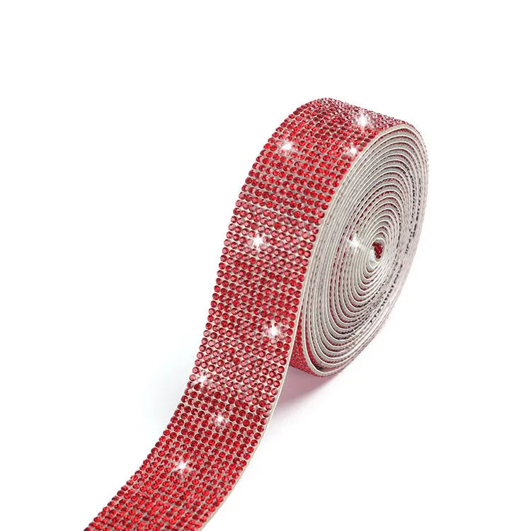Self-adhesive water drill sticks in white and AB colour for clothing and shoe decoration