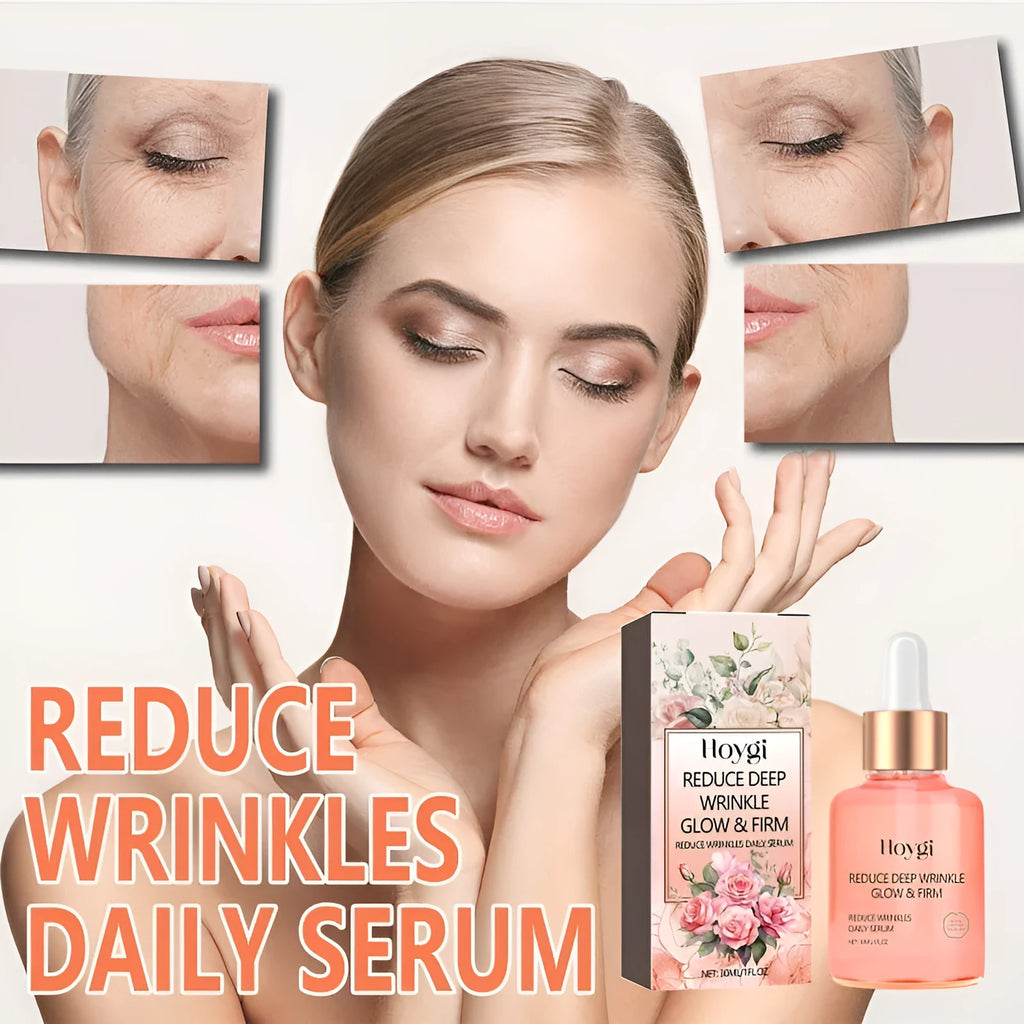 30ml bottle of rose essential oil for facial moisturising and fine wrinkle reduction.