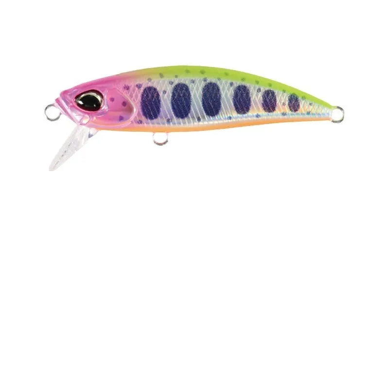 48mm Japanese submerged Mino fishing lure for mandarin fish and snakehead in multiple colour options