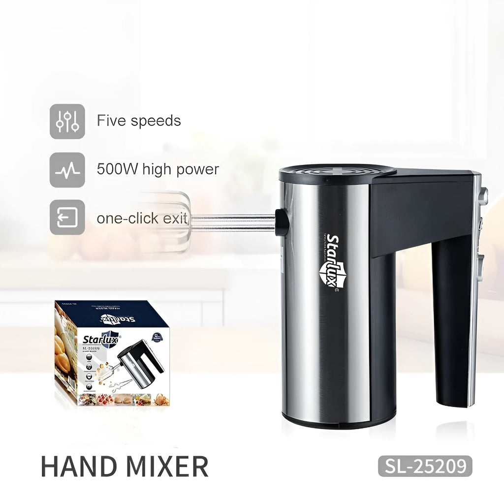 SL-25209 model handheld electric mixer with beaters, colour SL-25209.