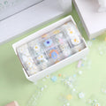 Five rolls of transparent adhesive tape with Midsummer Daisy cartoon decoration on clear PET film
