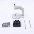 Silver coloured tool steel press strap removal tool for watches and jewellery with 0.50-1.60mm blade.