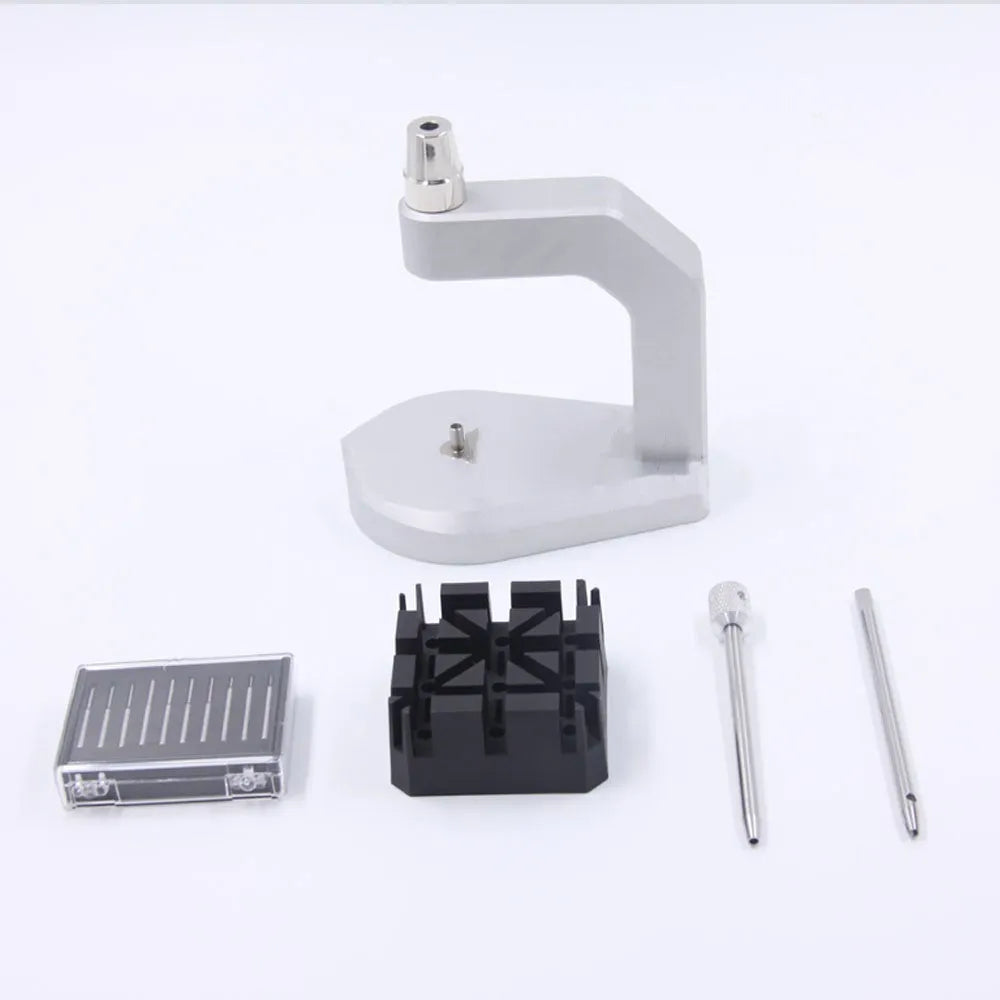 Silver coloured tool steel press strap removal tool for watches and jewellery with 0.50-1.60mm blade.