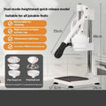 Manual stainless steel orange juicer with hand lever and 480cm nylon component