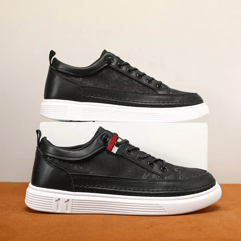 Men's grey high-top casual sneakers with round toe and PVC sole on a white background.