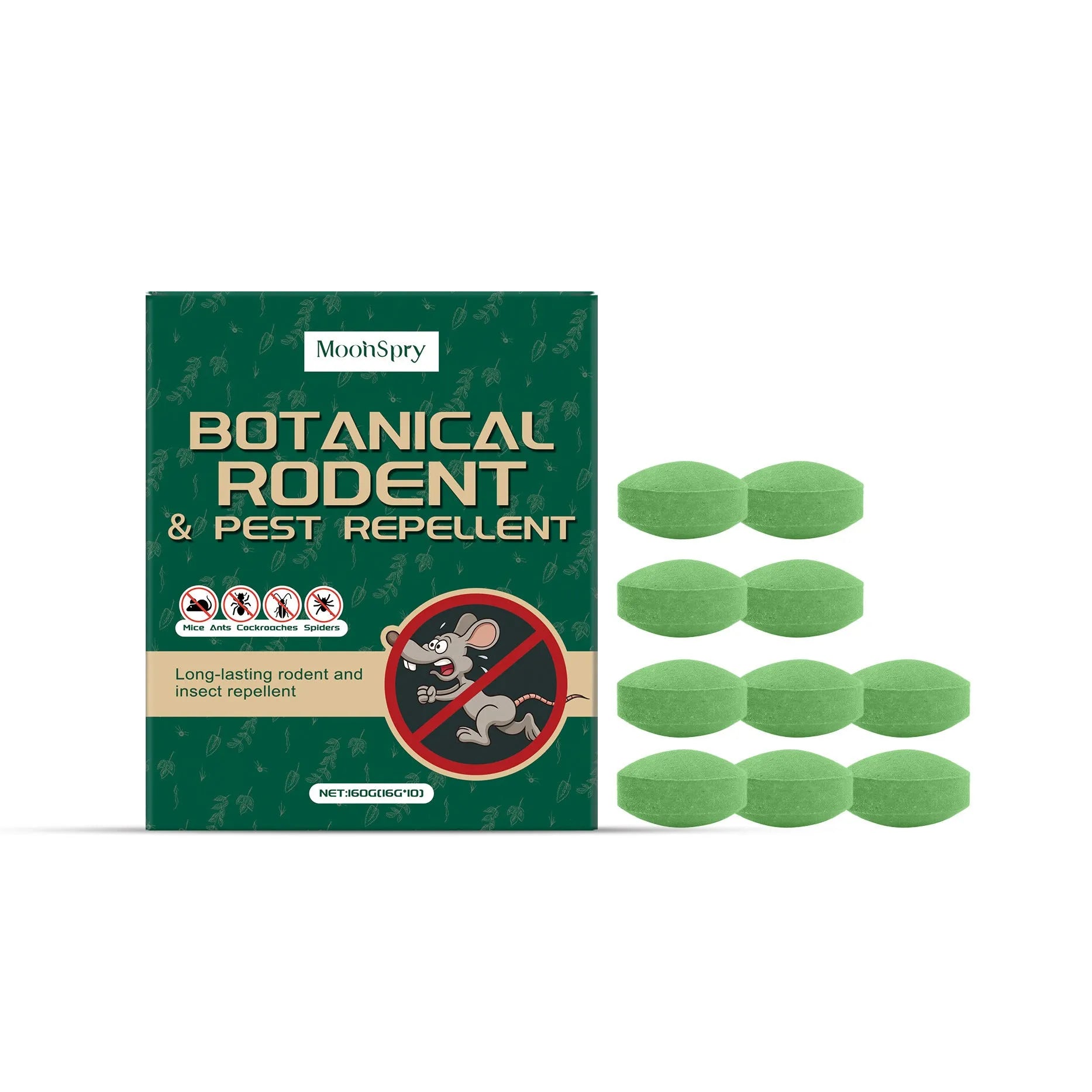16G anti-mouse repellent pills with mesh bags for warehouse household pest control