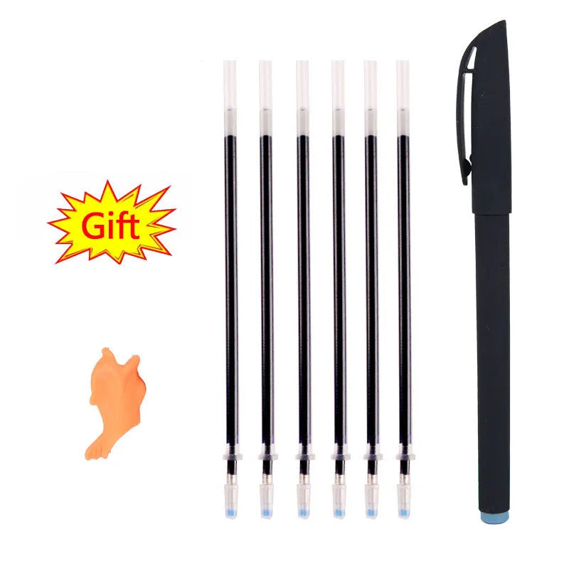 Magic stylus calligraphy copybook set for children with four practice books and pen.
