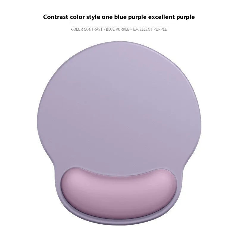 Silicone mouse mat with integrated wristband in 220mm by 250mm size
