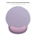 Silicone mouse mat with integrated wristband in 220mm by 250mm size