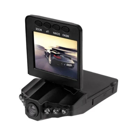 H198 HD car DVR recorder with six infrared lights and aircraft nose design