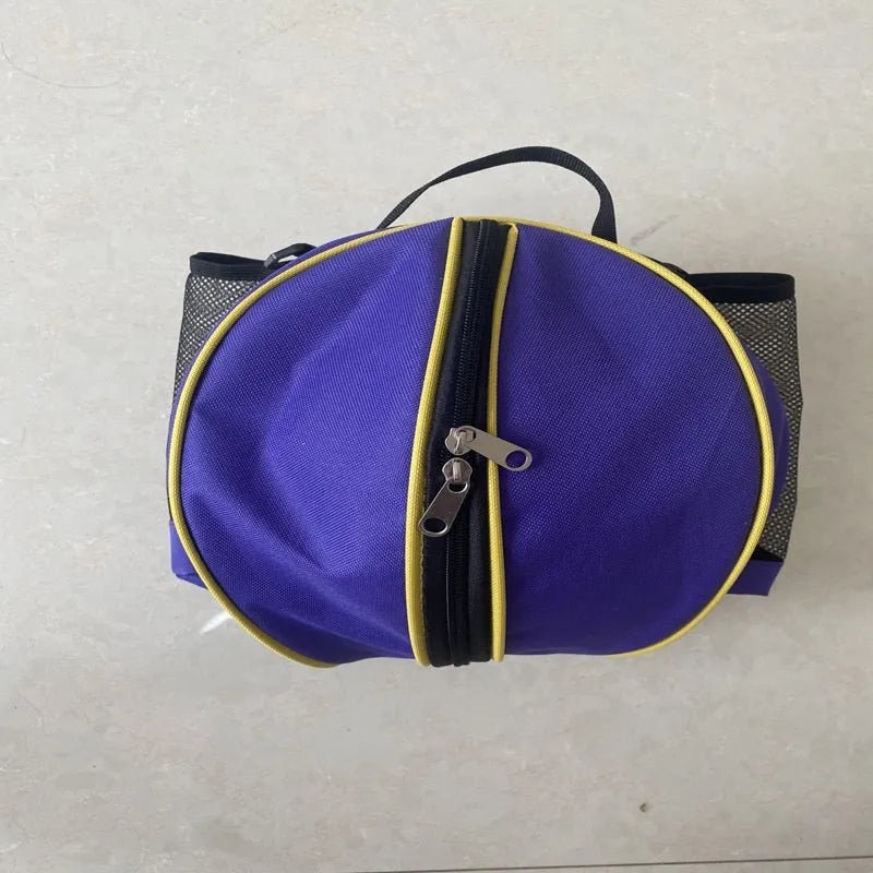 Oxford cloth basketball bag with 9L capacity in various colours and strap styles.