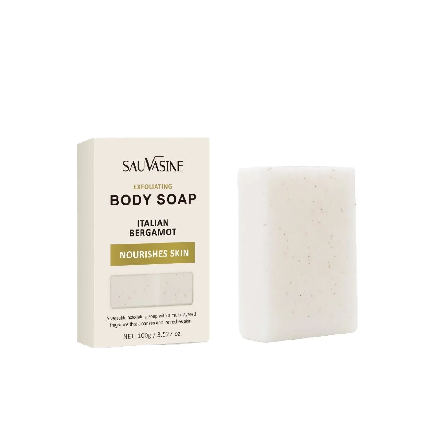 Exfoliating moisturising body soap for adult universal skin types SWX-A386