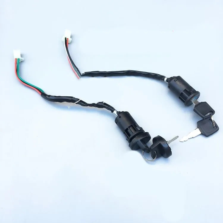 Car waterproof electric door lock actuator in plastic housing for key start ignition systems