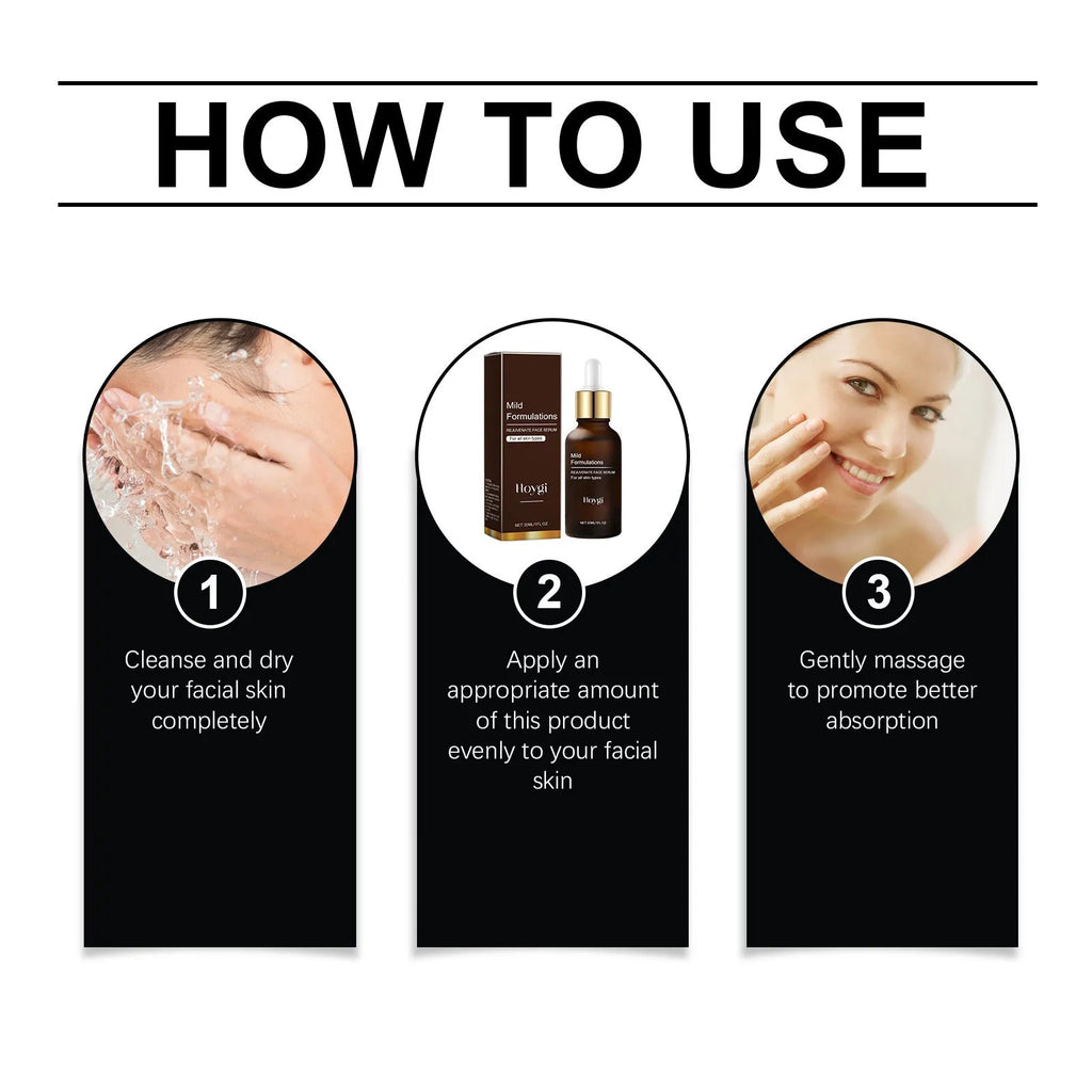 30 ml bottle of facial hydrating essence with arbutin, collagen, and vitamin C on a skincare shelf.