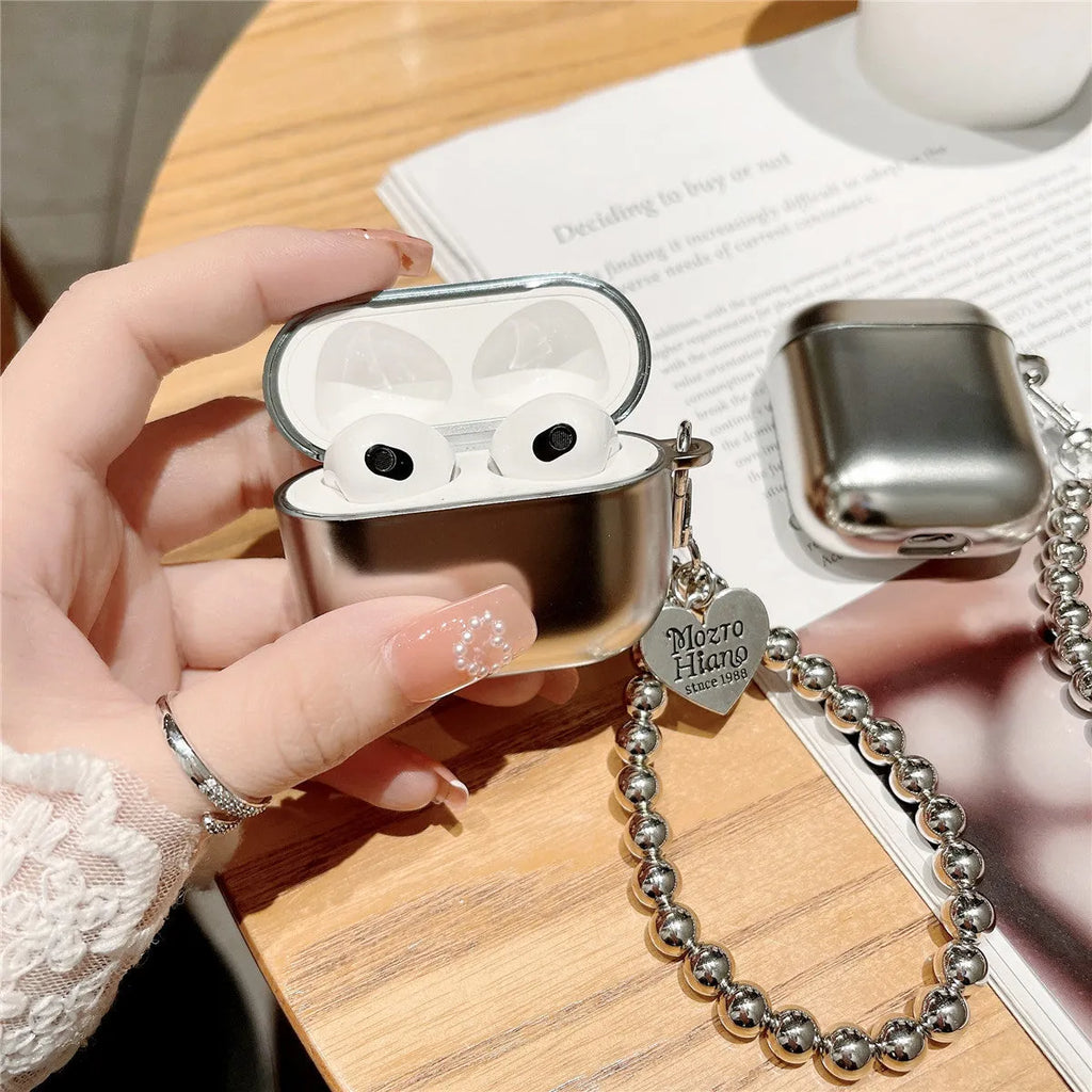 Matte plating TPU protective case for Apple AirPods Bluetooth headsets