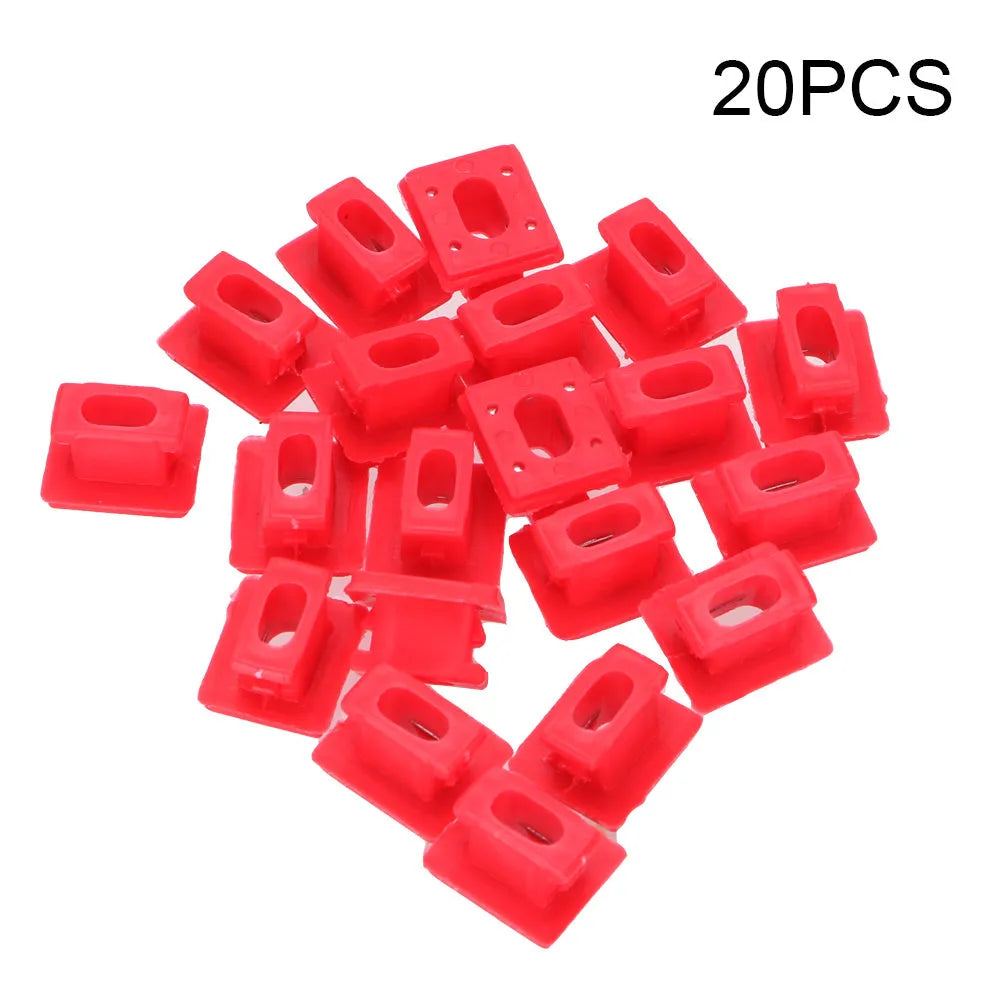 Plastic interior trim panel snap clips for BMW door panels, universal fit for 3 Series 7 Series X3.