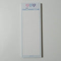 Vertical English vocabulary learning notepad in B5 half size with double-sided printing