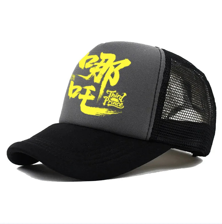 Men's casual baseball cap in six colour options including white, pink, blue, green, black, and grey