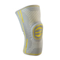Cotton mountaineering knee pads in blue, green or yellow colours available in M, L and XL sizes