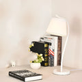 Nordic style eye protection table lamp with dimmer switch and LED lighting in multiple colour options