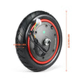 Butyl rubber inner tube for an 8.5 inch electric scooter wheel