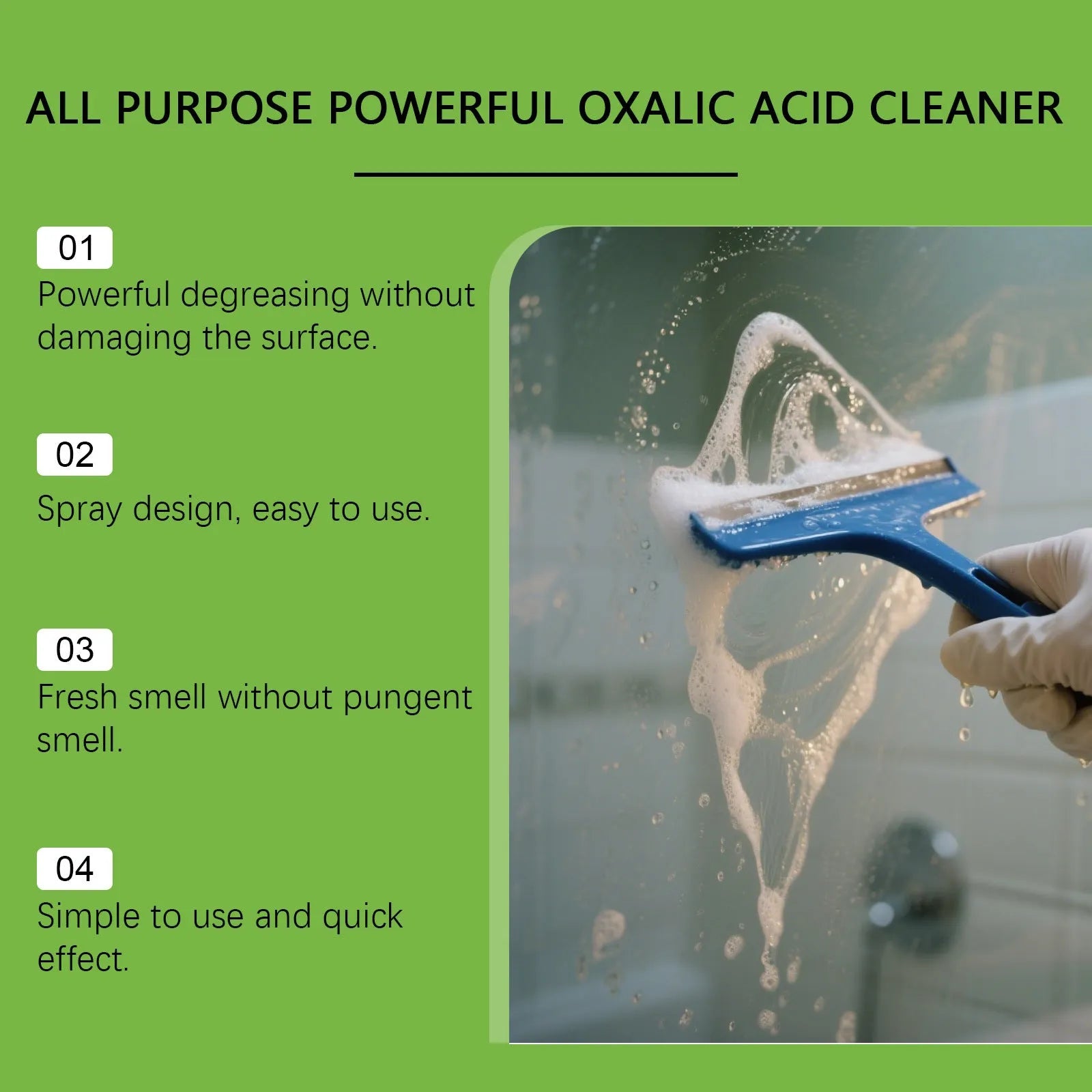200ml bottle of household grease cleaning spray with spray dispenser top.