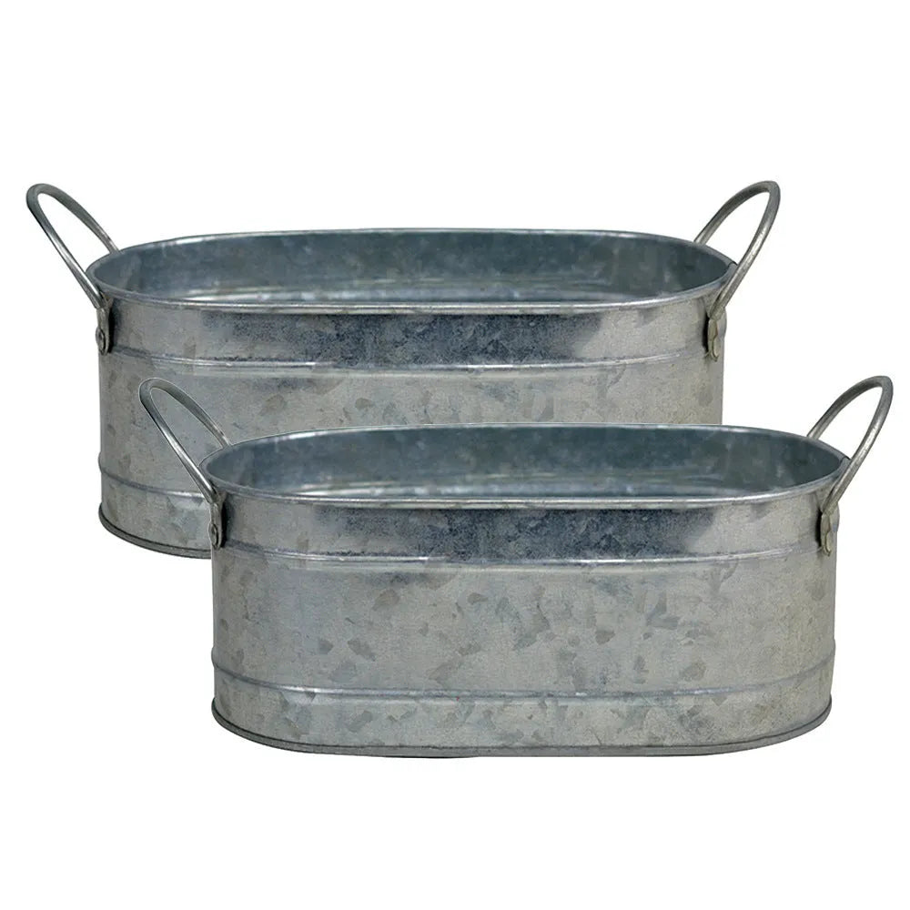 Iron sheet succulent flowerpot desktop style with metallic finish