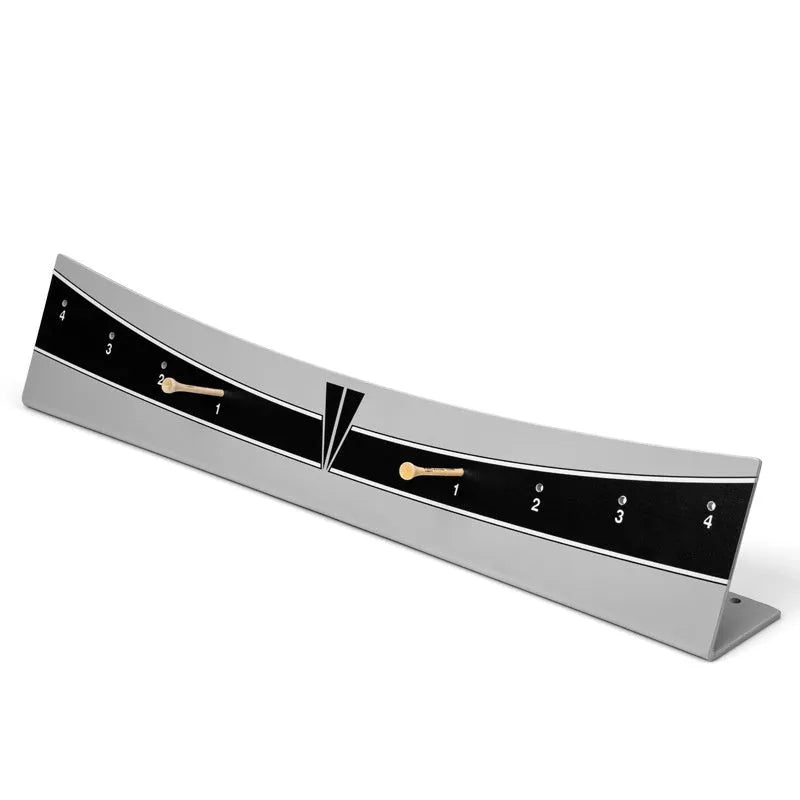 Golf putter trajectory balance simulator with adjustable push rod balancer on PVC construction