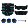 Abdominal muscle patch set with digital display charging K81 unit in three colour options