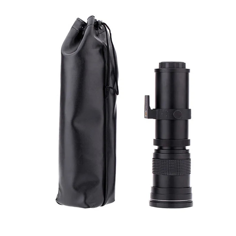 420-800mm manual focus telephoto zoom adapter lens for cameras with 67mm filter thread