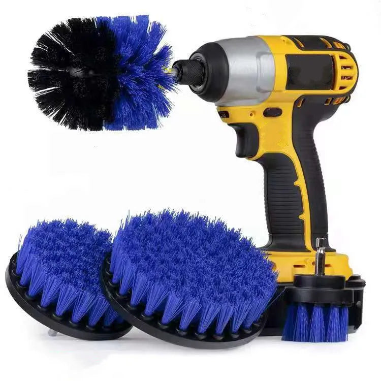26-piece car tyre brush cleaning set with PP plastic brushes for vehicle maintenance