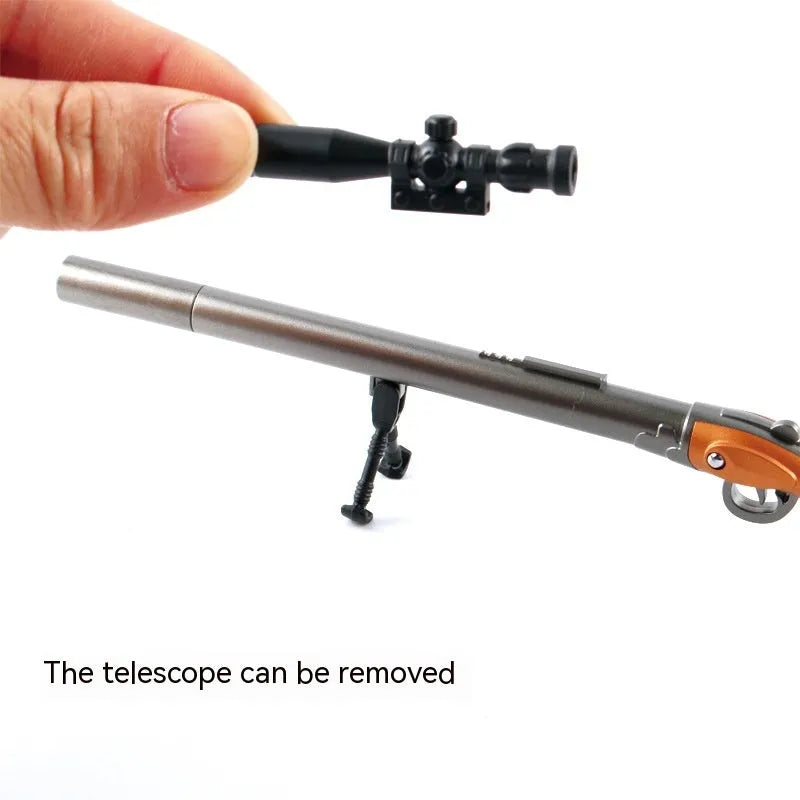 Eating Chicken 98K Sniper Rifle Creative Modeling Gel Pen with 0.5mm tip and plastic construction