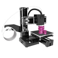 FDM 3D printer with 100x100mm build area for PLA filament model creation
