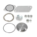 Silver aluminium alloy cooler exhaust gas recirculation EGR valve cover
