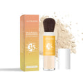 8g sunscreen setting powder compact with mineral UV protection ingredients