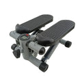 Silver grey hydraulic mini treadmill for waist slimming and home fitness